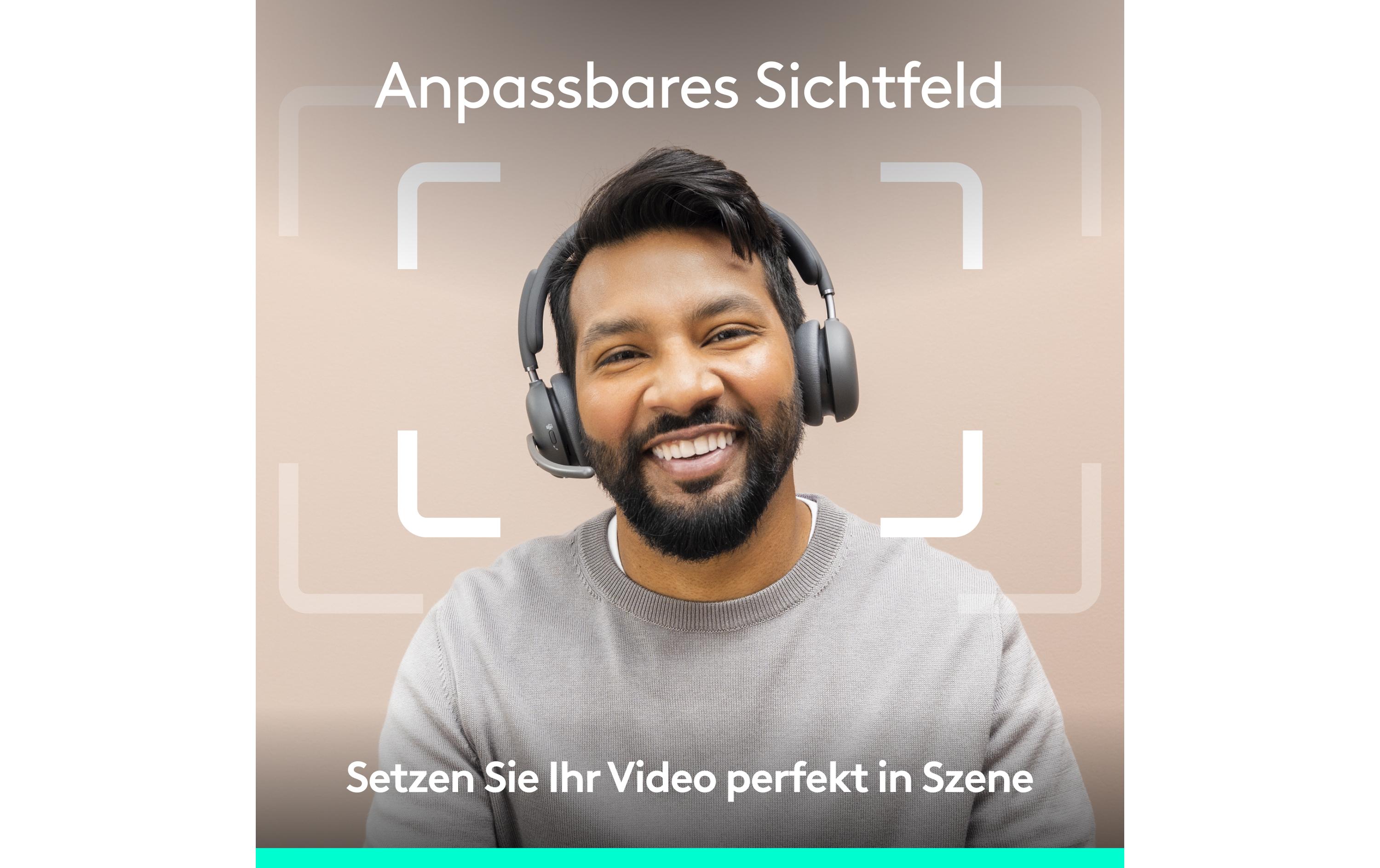 Webcam Brio 4K Ultra HD graphite<br>Professionelle USB-Webcam mit 4K UHD, HDR und Windows Hello-Unterstützung