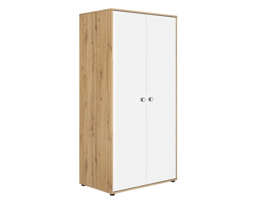 DIAGONE - Armoire enfant Armoire 2 portes arthur - bois et blanc