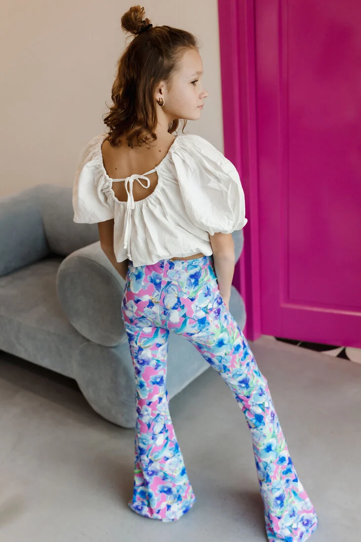 Salty Stitch gebroken wit salty stitch top ballon top - off white