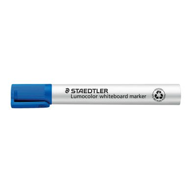 STAEDTLER LUMOCOLOR 351 - Pack de 10 marqueurs effaçables - pointe ogive - bleu