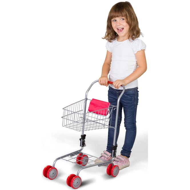 Besttoy - Einkaufswagen für Puppen-Muttis - rot
