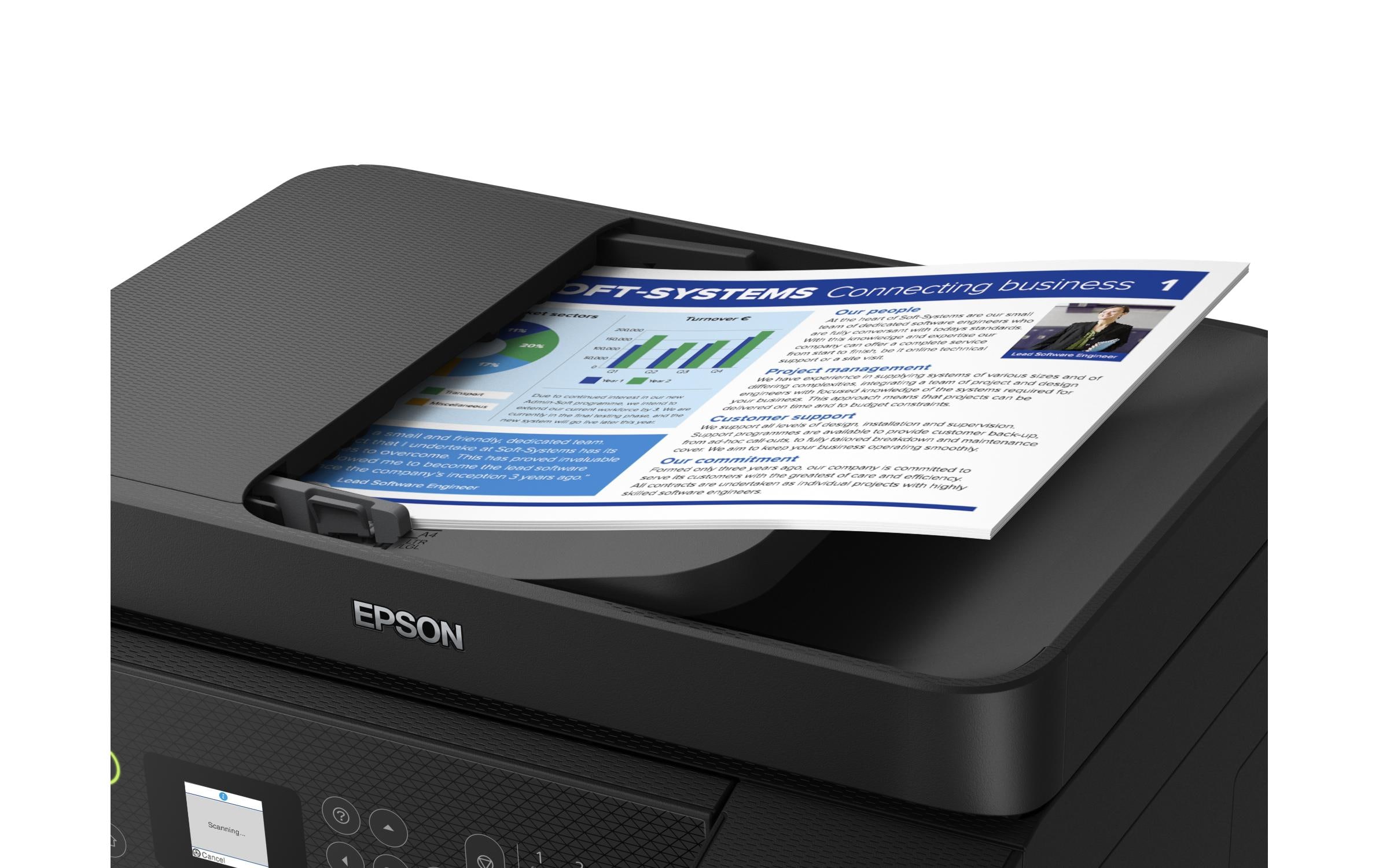 Multifunktionsdrucker EcoTank ET-4800<br>4-in-1-Multifunktions-Tintenstrahldrucker mit Ecotank-System