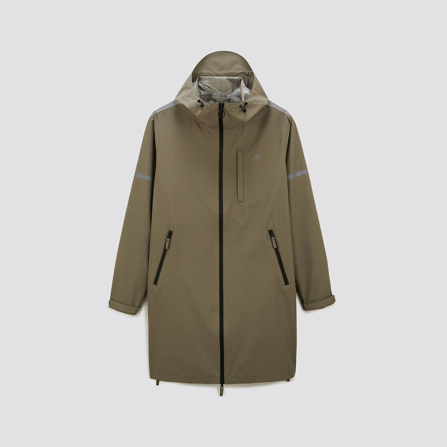 Manteau de pluie matière imperméable Vert kaki