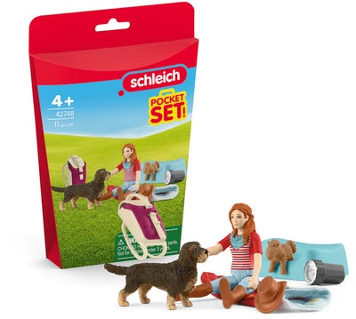 Schleich 42748 Pocket Set Lekesett Overnatting med Hannah