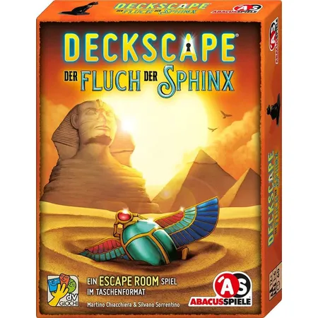 Asmodee Abacusspiele Deckscape Der Fluch der Sphinx