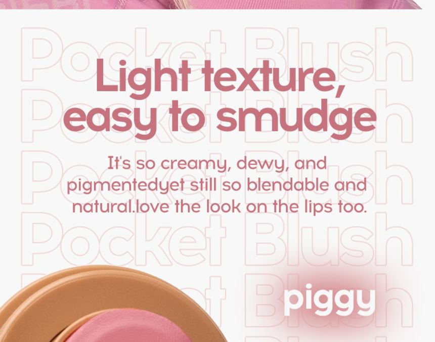 MLSMILE - Zaklip- en wangblush - 4-6