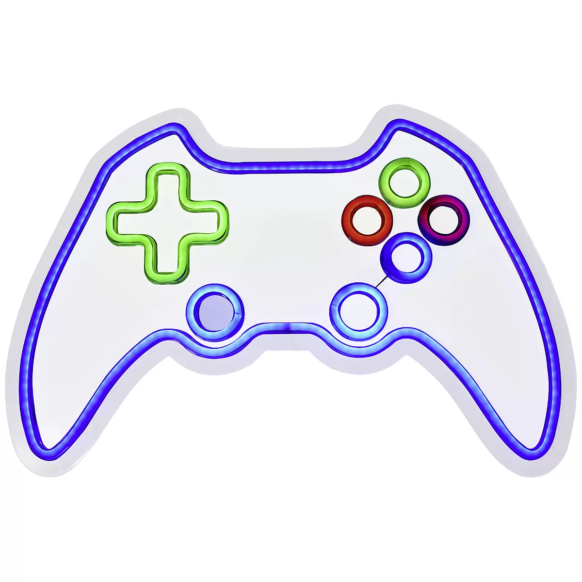 LED-Wandleuchte Gamer weiss