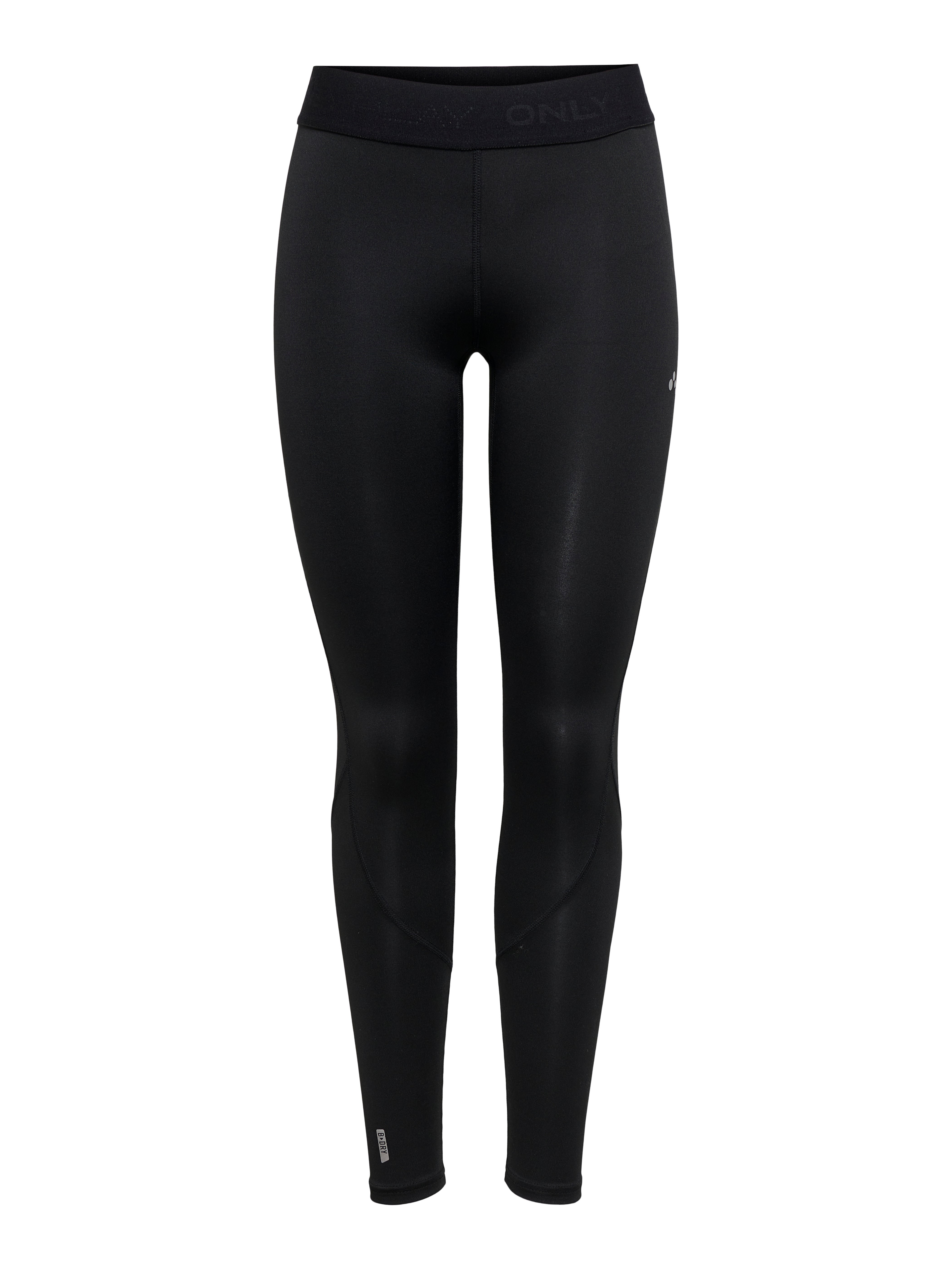 ONPGILL Mittlere Taille Enger Schnitt Sportleggings Black