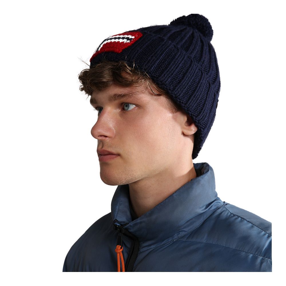 Napapijri SEMIURY 5 - Bonnet Homme blu marine