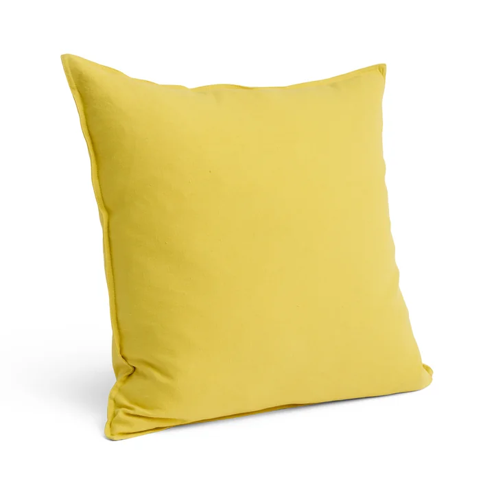 HAY - Linen Kissen, 60 x 60 cm, lemon yellow