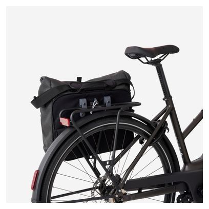 Sacoche de Porte-Bagages Réfléchissante Riverside Besace Velo 500 20L