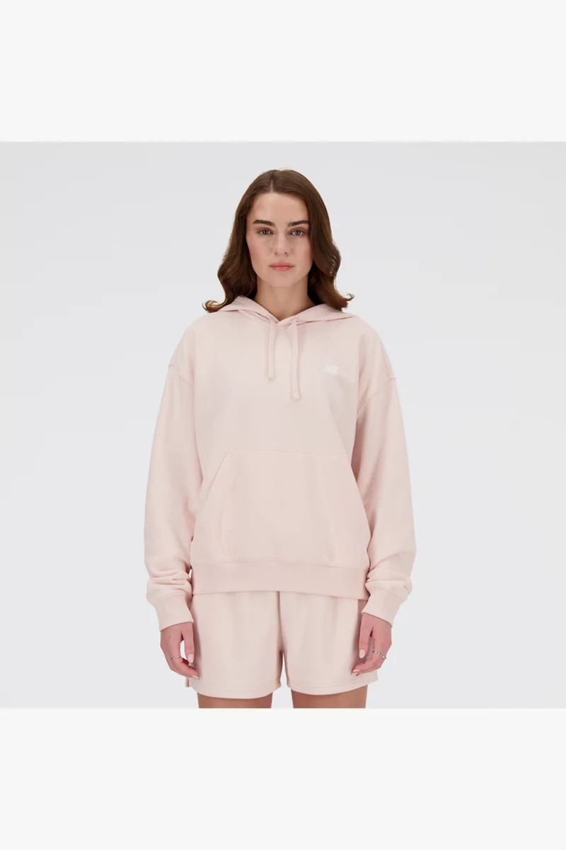 New Balance Sport Essentials French Terry Small Logo Damen Hoodie