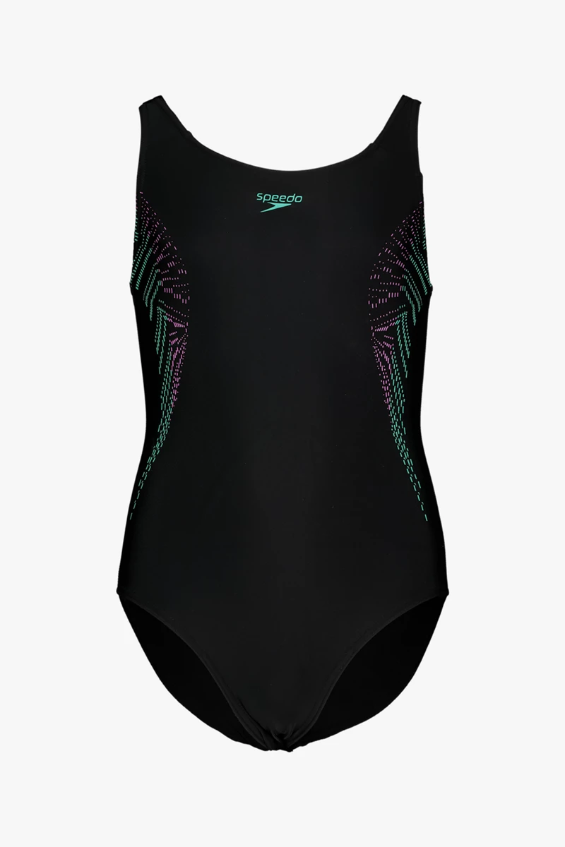 speedo Plastisol Placement Muscleback Mädchen Badeanzug