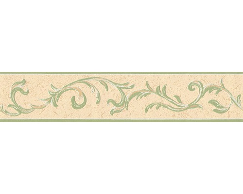 Rand 7894-26 Alleen randen 9 Bloemengroen bruin 5 m x 13 cm