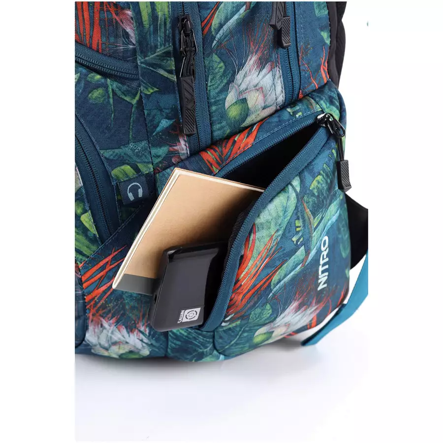 Nitro Hero - Laptoprucksack 17 52 cm tropical