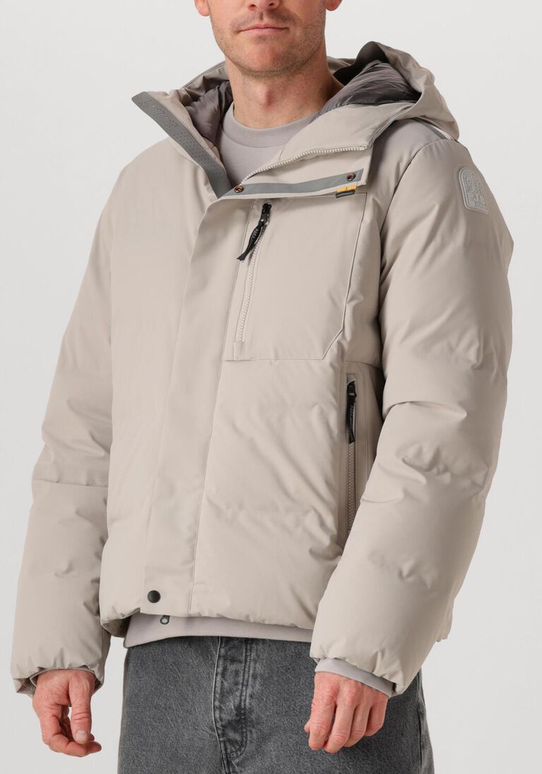 zand parajumpers gewatteerde jas taiga