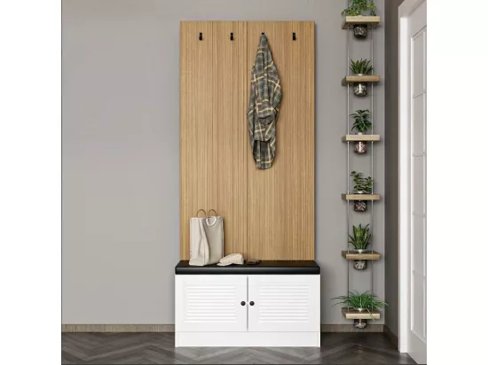 Meuble d'entrée EWY 90x210x35 CM