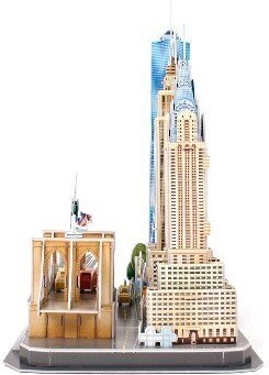 Revell 3D Puzzle - New York Skyline - 123 Brikker - 37 CM