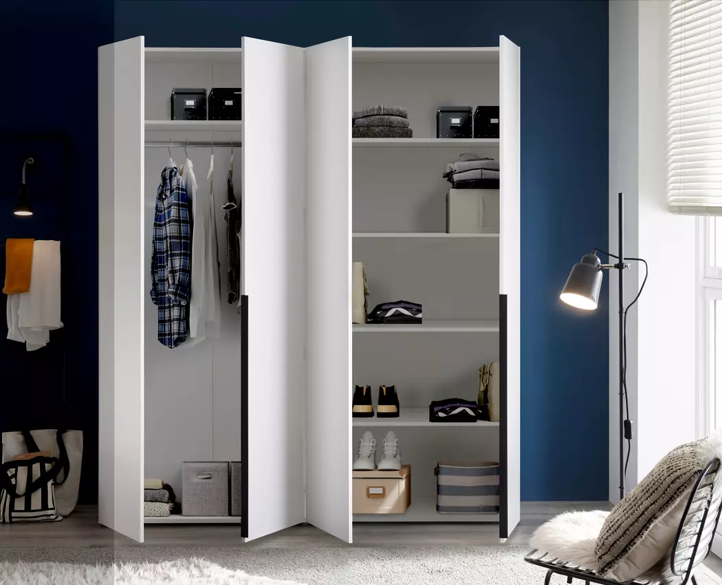 Kleiderschrank Marlu 180 x 210 cm