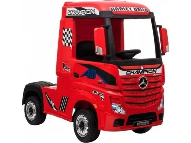 Lean Cars Lean Sport Battery Car Mercedes Actros Black Paint