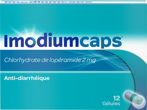 Imodiumcaps 2mg Chlorhydrate De Lopéramide Anti-Diarrhéique 12 Gélules
