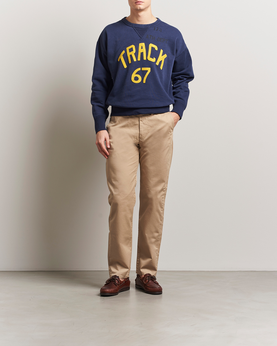 Polo Ralph Lauren Vintage Crew Neck Sweatshirt Newport Navy