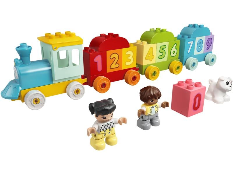 LEGO® DUPLO® Zahlenzug – Zählen lernen 10954 Zahlenzug zum Bauen, Spielen und Lernen