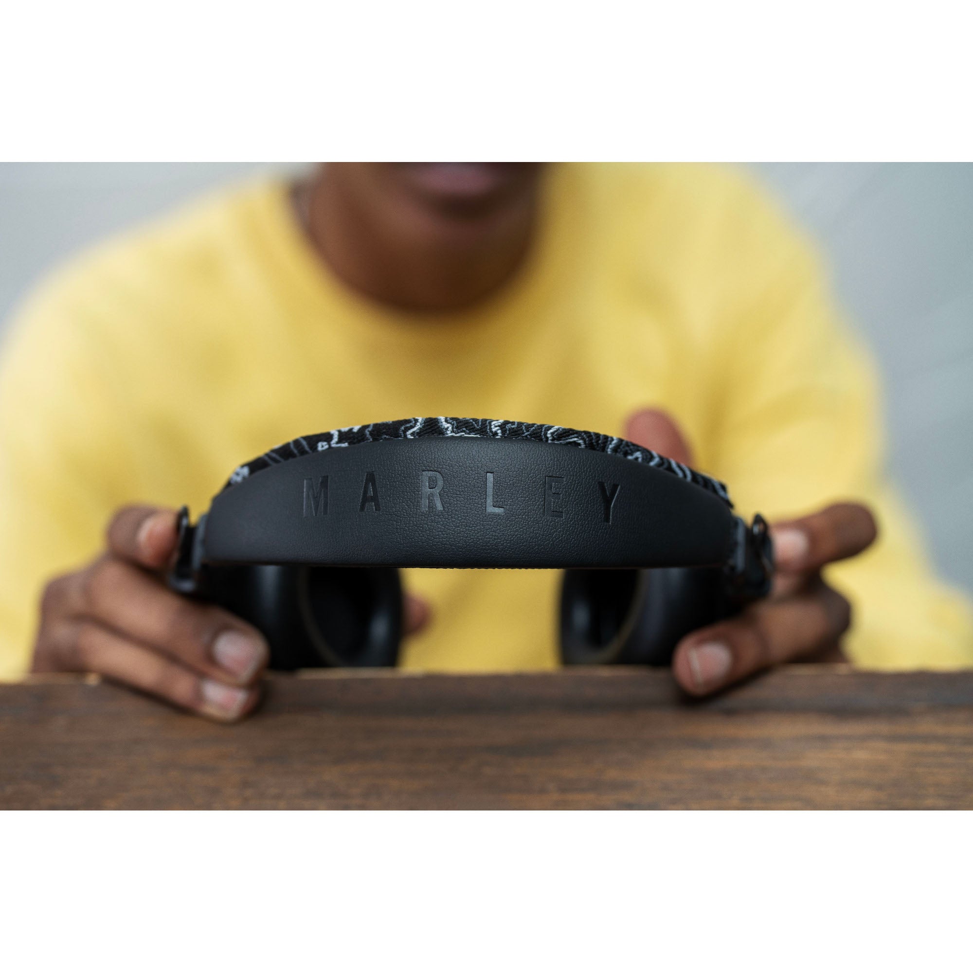 House of Marley Positive Vibration Frequency Signature Black Bluetooth-koptelefoon