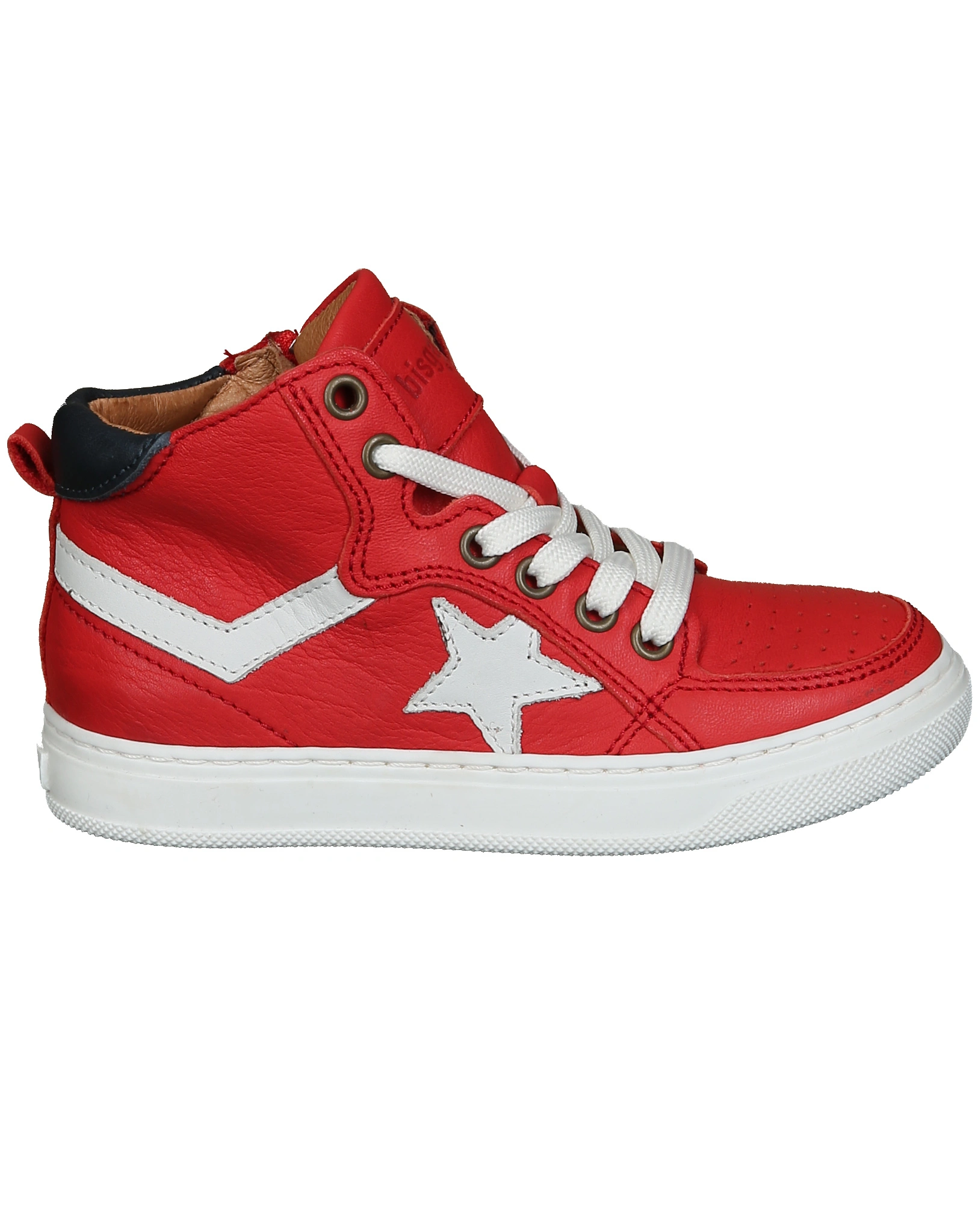 Sneaker ISAK halbhoch in red