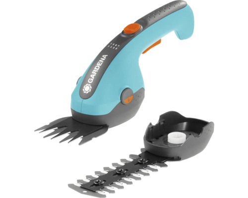 GARDENA ClassicCut Li 2,5Ah accugrasschaar incl. USB-C-laadkabel en struikschaaropzetstuk