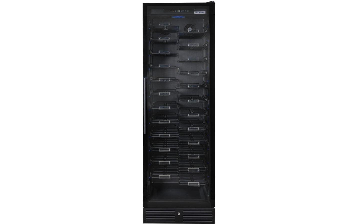 Weinklimaschrank WKZ 150 Schwarz, Rechts, Wechselbar<br>Weintemperierschrank