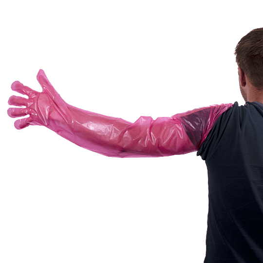 Wegwerp Handschoen Vet Roze 100 stuks | 11445