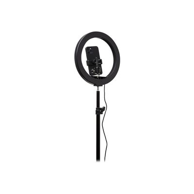 Bigben Vlogging XL - kit d'accessoires contenant un trépied téléscopique, un flash et un support smartphone
