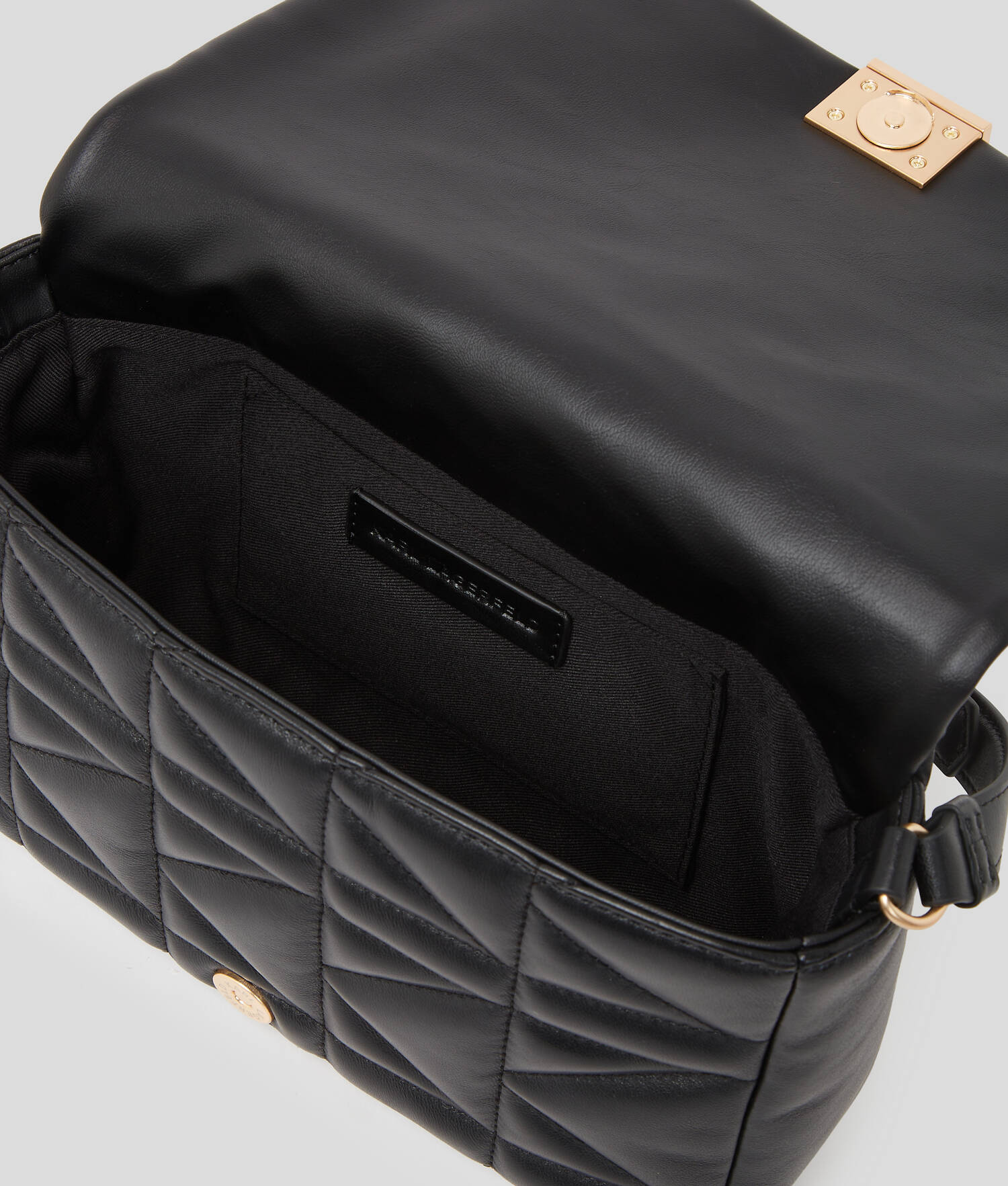 SAC PORTÉ ÉPAULE DE TAILLE MOYENNE K/KUILT - Noir