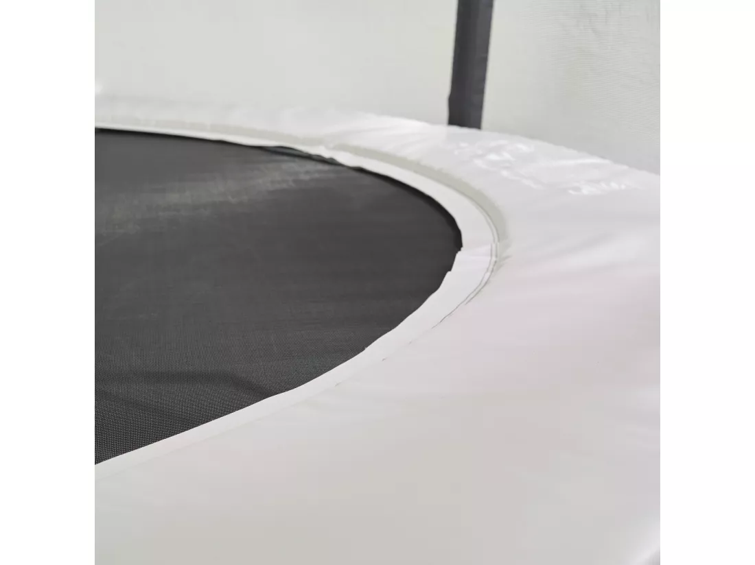 Kangui - Trampoline de jardin rond Ø426cm avec filet de sécurité + échelle - Fabrication européenne - Famili 430