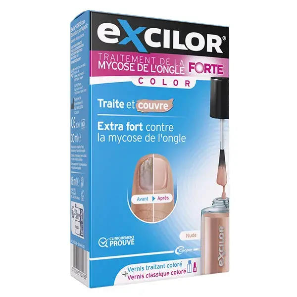 Excilor Strong Solution Color Tratamento para Fungos nas Unhas