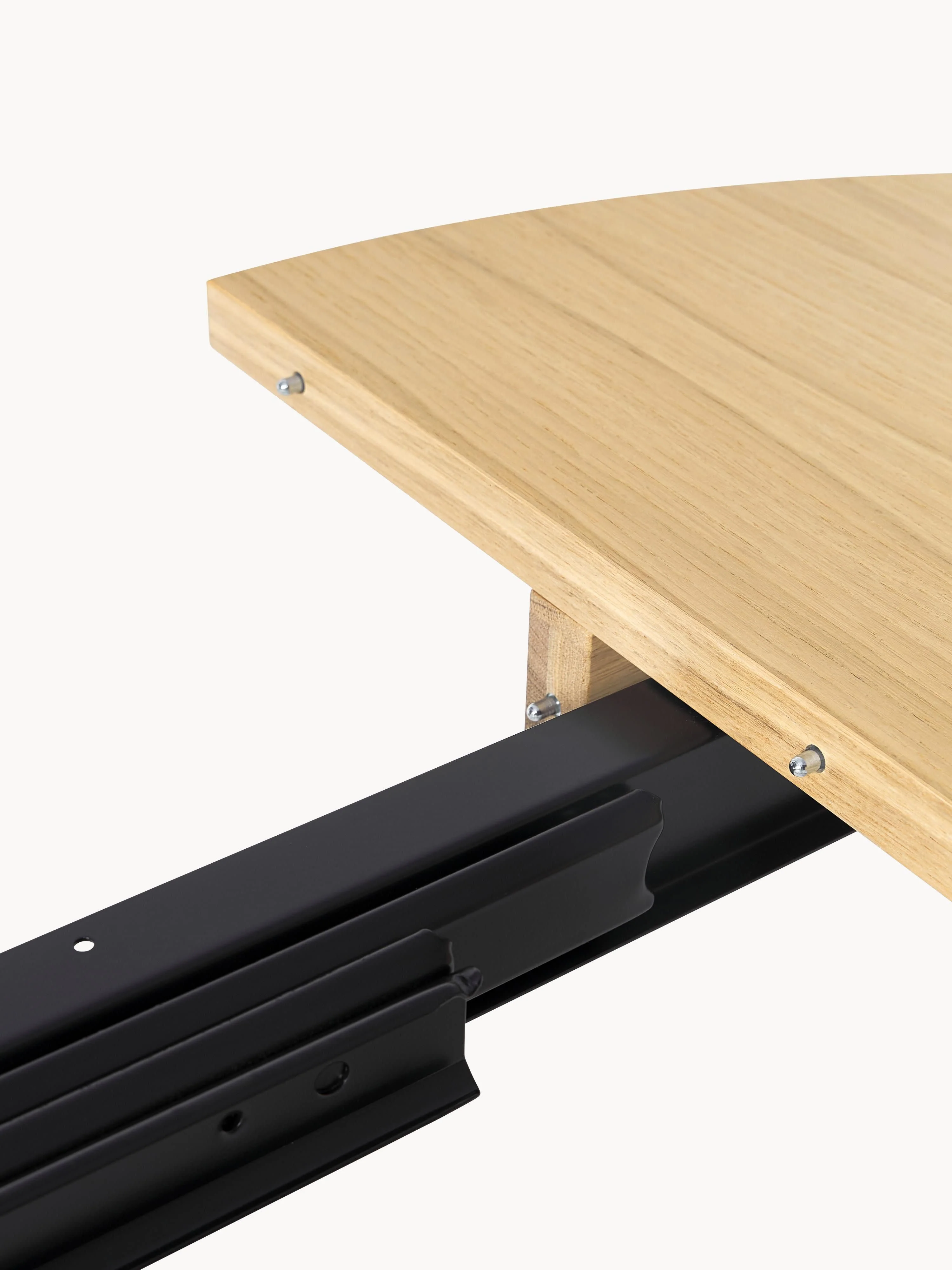 Uitschuifbare eettafel Bennet, in verschillende formaten