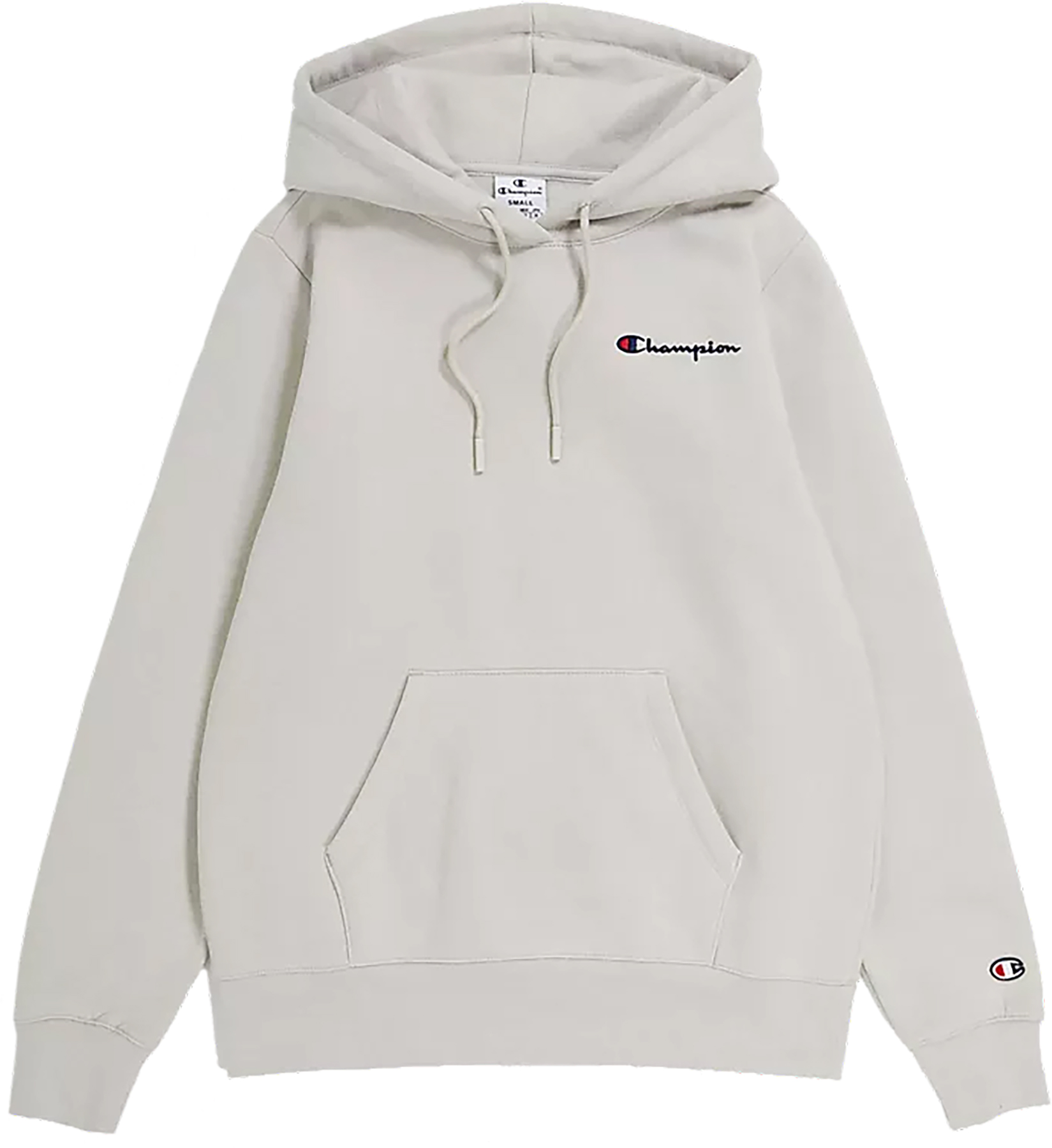 Hooded Sweatshirt AMC Small Logo Dame Beige
