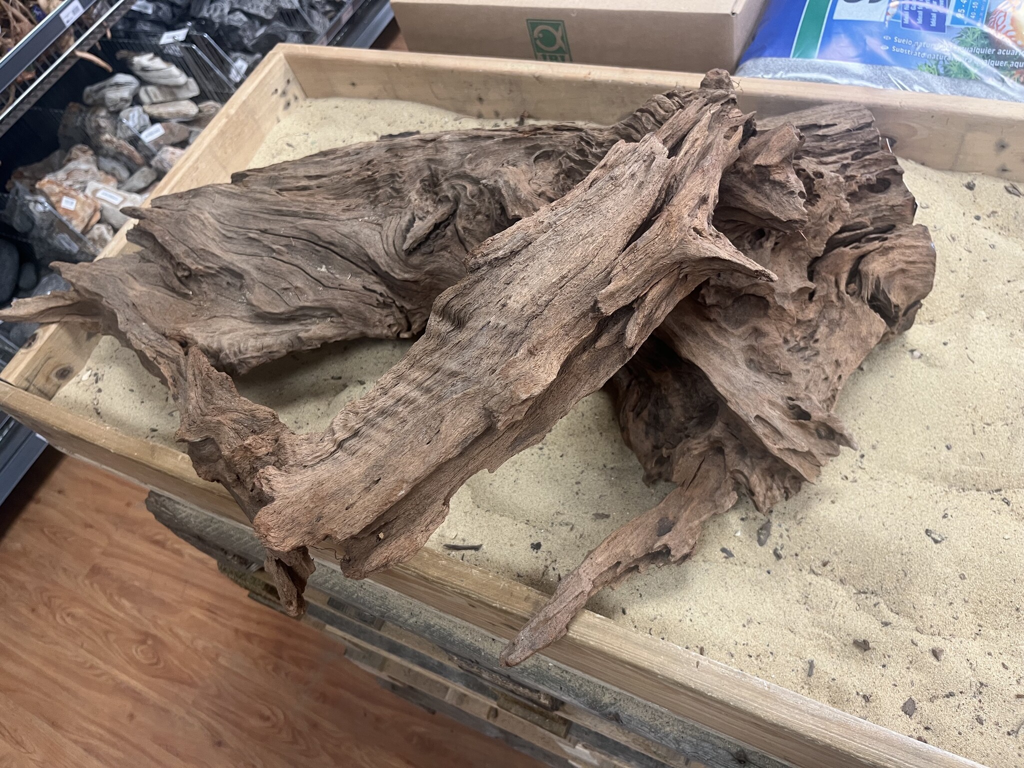 AQXL Selected Mangrovehout XL E 70-90cm