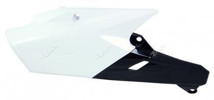 Plaques latérales Racetech couleur origine 2014 blanc/noir
