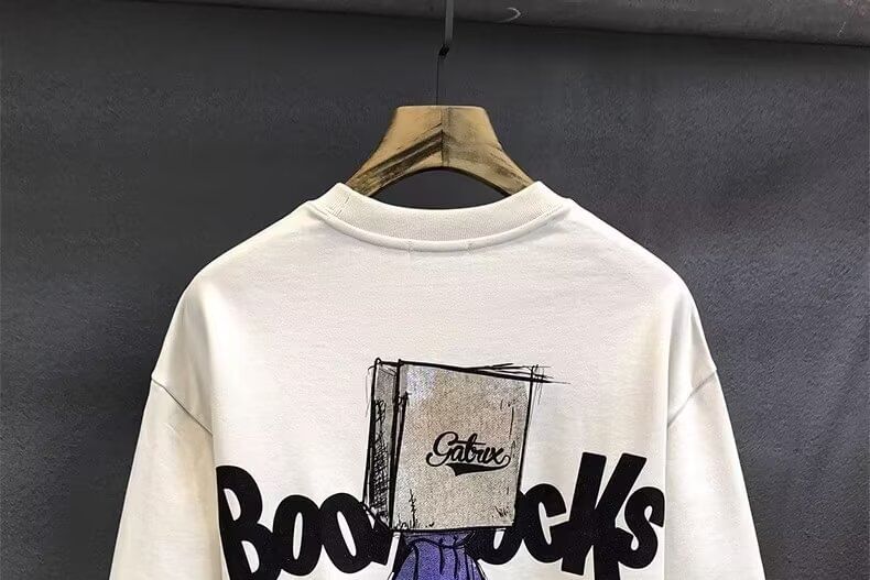 Maxelane - Sweatshirt met ronde hals en cartoonprint