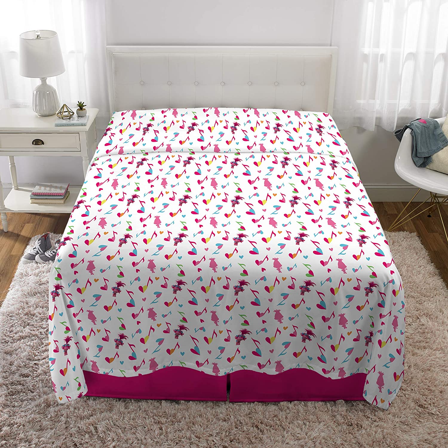 Twin Super Mario 3-Piece Bed Sheet Set.1 Flat Sheet 1 Fitted Sheet 1 Pillow Cases