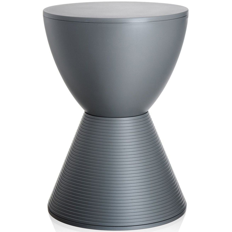 Kartell Prince AHA bijzettafel donkergrijs