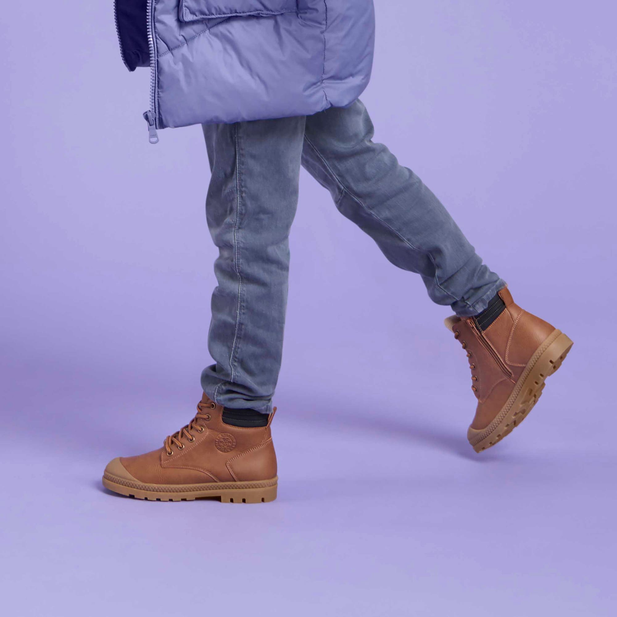Boots Garçon cognac