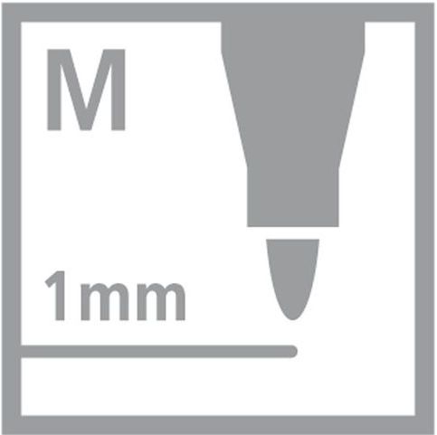 Stabilo - Cappi Arty - Viltstiften - Multi - 12 Stuks in Etui
