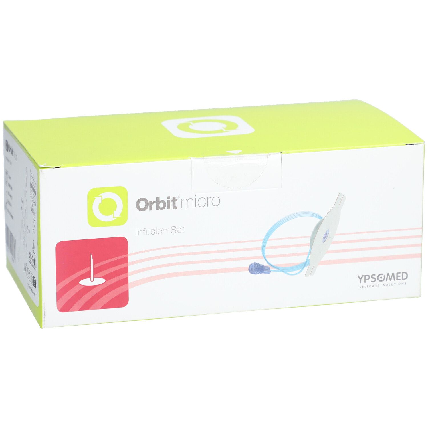 Ypsomed mylife Orbit micro Infusionsset Stahlkanüle