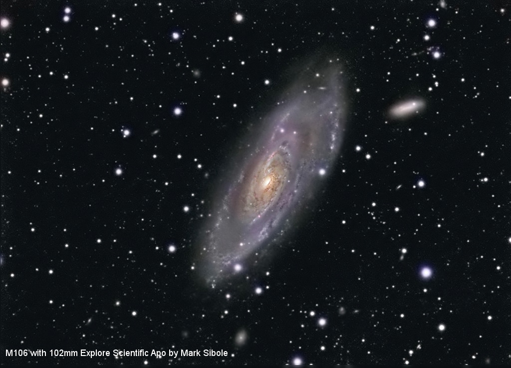 EXPLORE SCIENTIFIC ED APO 102mm f/7 FCD-1 Alu 2'' R&P Fokussierer