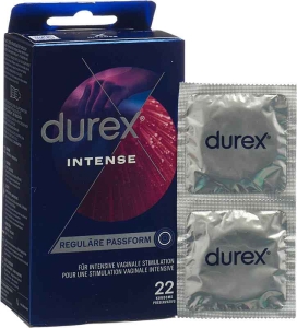 Durex Intense Orgasmic Präservativ Big Pack, 24 Stück