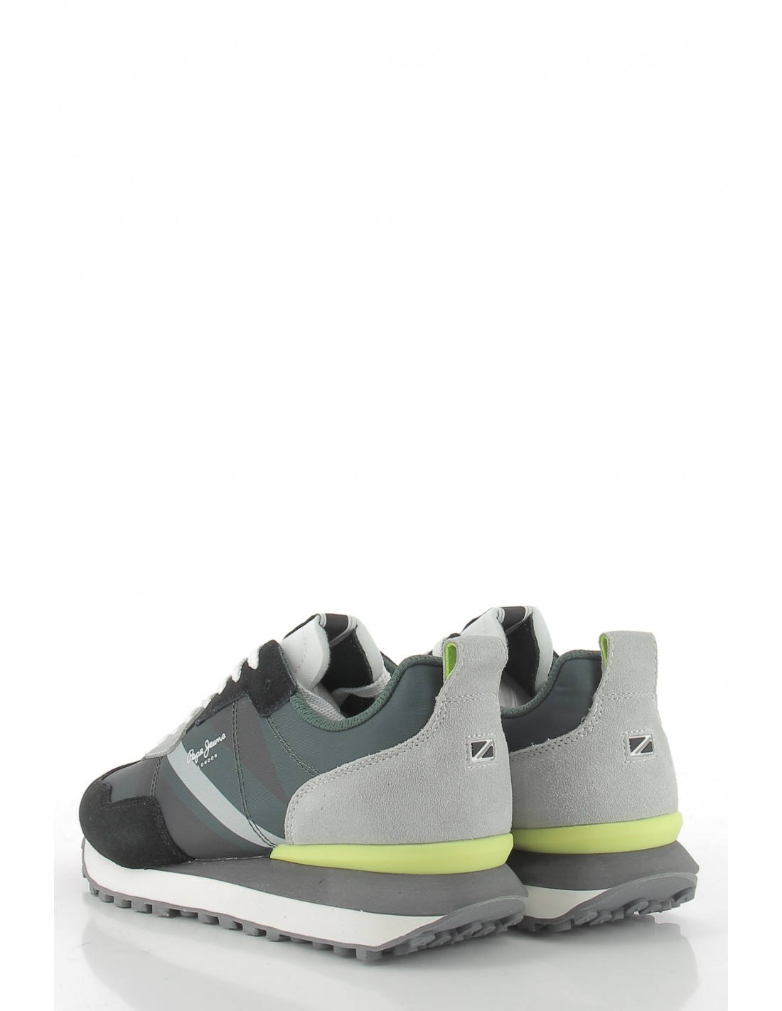 pepe jeans Baskets de ville homme foster kaki/noir/gris