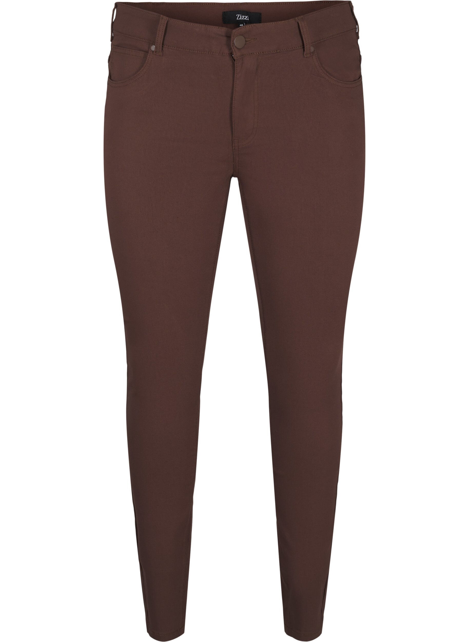Slim fit bukser med lommer